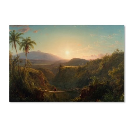 Church 'Pichincha' Canvas Art,22x32